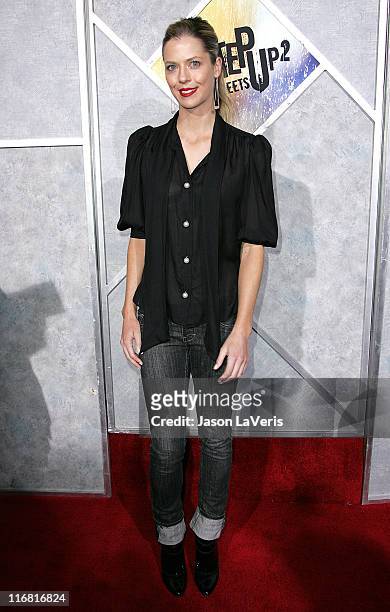Actress Anna Rawson attends "Step Up 2 The Streets" World Premiere at ArcLight Cinemas on February 4, 2008 in Hollywood, California.