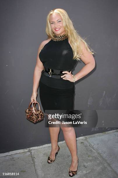 Robin Coleman attends the "Tan for a Cause" Celebrity Mixer Event at Sunstyle Tanning on March 30, 2008 in West Hollywood, California.