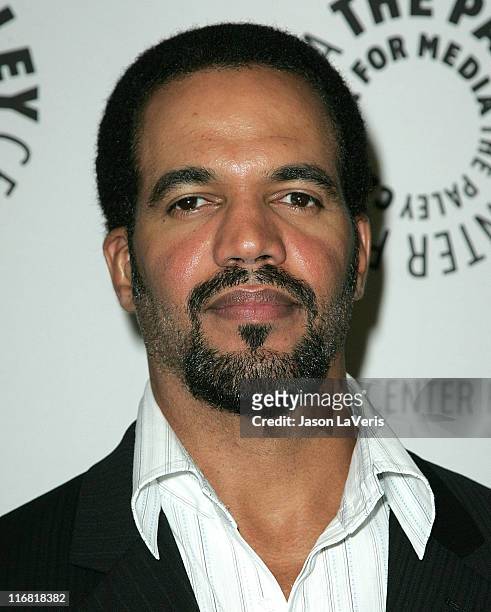 Actor Kristoff St. John attends the Young and the Restless 35th Anniversary at the Paley Center on April 10, 2008 in Beverly Hills, California.