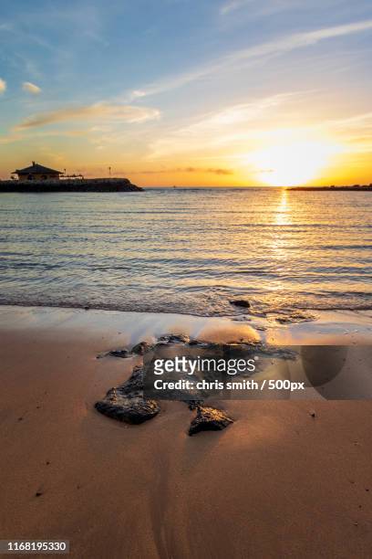 fuerteventura sunrise - caleta de fuste stock pictures, royalty-free photos & images