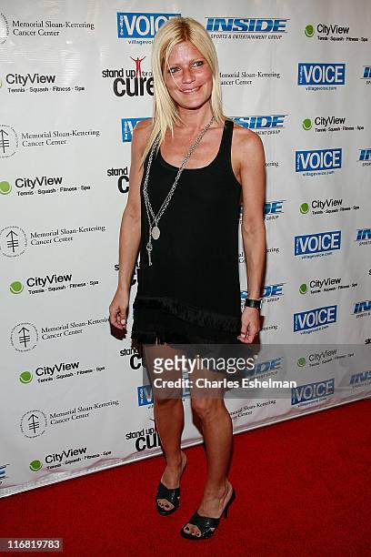 Publicist Lizzie Grubman arrives at Stand Up For A Cure 2008 Concert Series - Arrivals at The WaMu Theater at Madison Square Garden on June 2, 2008...