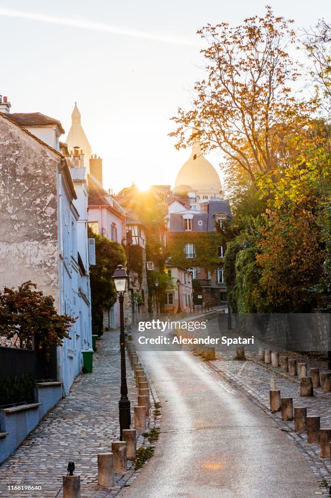 Sunrise in Montmartre, Paris, France