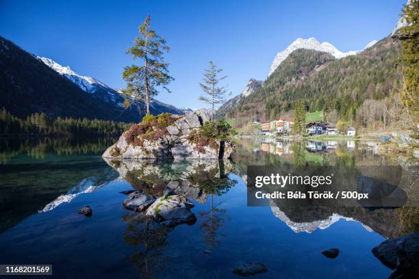 hintersee lights - soraga stock pictures, royalty-free photos & images