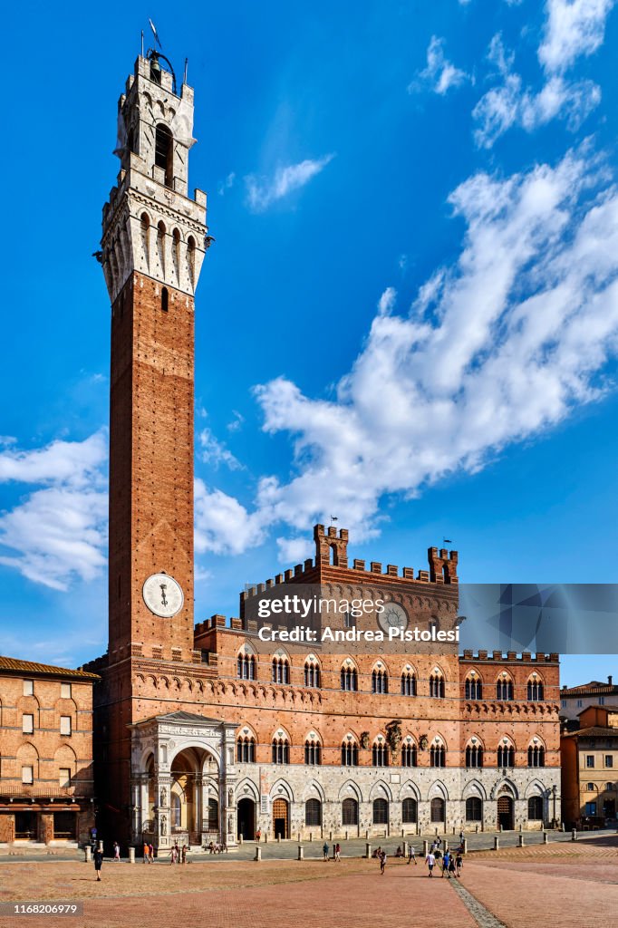 Palazzo Pubblico in Piazza del Campo, Siena, Italy