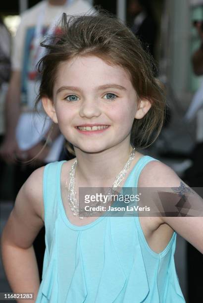 Actress Morgan Lily attends Overture Films' Premiere of "Henry Poole is Here" at Arclight Cinemas on August 7, 2008 in Los Angeles, California.