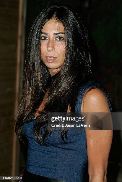 Courtenay Semel attends the grand opening of Apple Lounge on August 14, 2008 in West Hollywood, California.