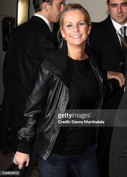 Ulrika Jonsson attends the Celebrity Big Brother Wrap Party at Sway in Holburn on January 26, 2009 in London, England.