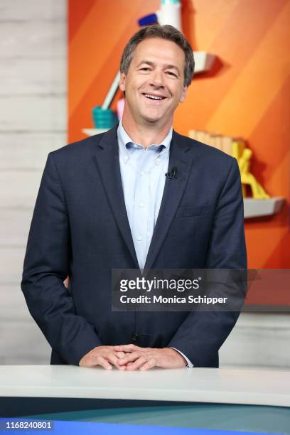 Democratic presidential candidate and Governor of Montana Steve Bullock at BuzzFeed's "AM to DM" on August 15, 2019 in New York City.