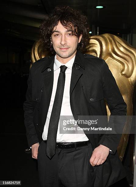 Alex Zane attends the BAFTA Video Games Awards at London Hilton on March 10, 2009 in London, England.