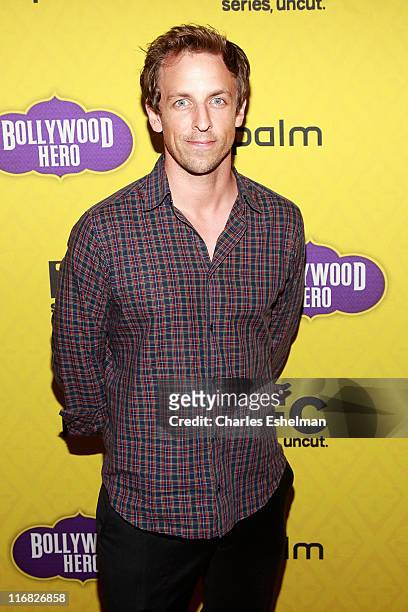 Actor Seth Meyers attends a screening of "Bollywood Hero" at the Rubin Museum of Art on August 4, 2009 in New York City.