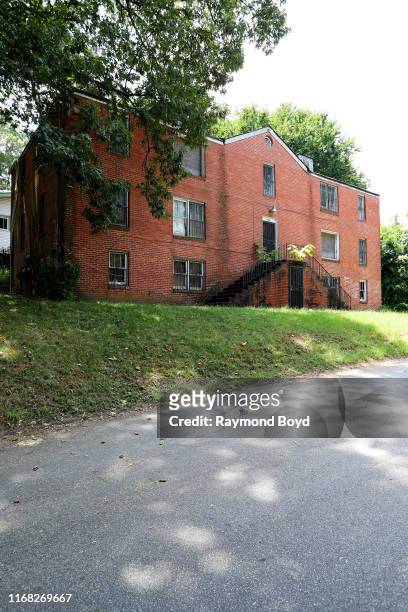 Former Atlanta Mayor Maynard Jackson's childhood home in the Vine City neighborhood in Atlanta, Georgia on July 27, 2019.