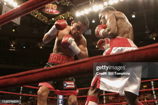 Bill Tompkins/Getty Images Jesus M Rojas defeats Torrence Daniels by Unanimous Decision in their Super Bantamweight fight at Madison Square Garden on...