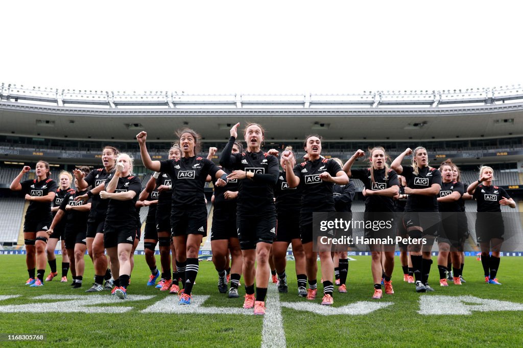 New Zealand Black Ferns Captain's Run