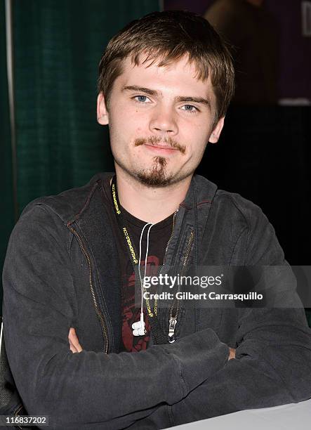 Actor Jake Lloyd attends Wizard World's Philadelphia Comic Con 2011 at the Pennsylvania Convention Center on June 17, 2011 in Philadelphia,...