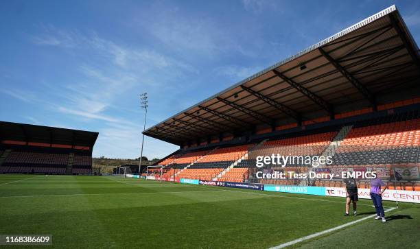 General view of Barnet FC's ground The Hive before the FA Women's Super League game between Tottenham Hotspur and Liverpool Tottenham Hotspur v...