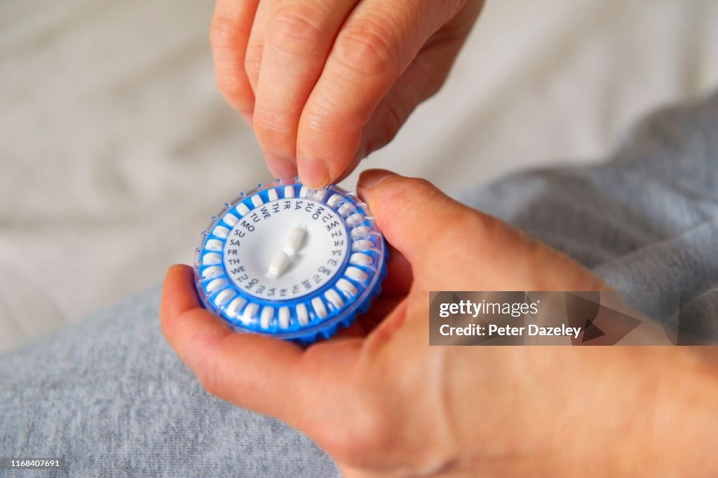 HRT pill for mature woman at menopause