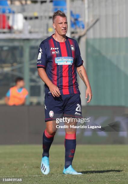 Maxi Lopez of Crotone during Serie B match between Crotone FC and Empoli FC at Stadio Comunale Ezio Scida on September 15, 2019 in Crotone, Italy.