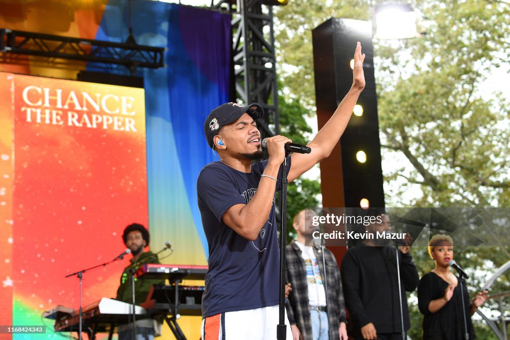 Abc Chance Chance The Rapper Performs On ABC's