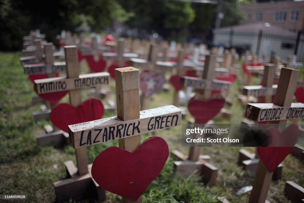 Greg Zanis Makes Memorials For Shooting Victims In Chicago And Across U.S.