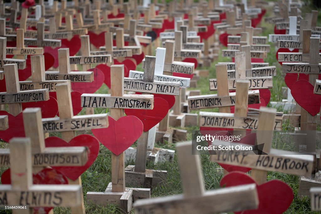 Greg Zanis Makes Memorials For Shooting Victims In Chicago And Across U.S.