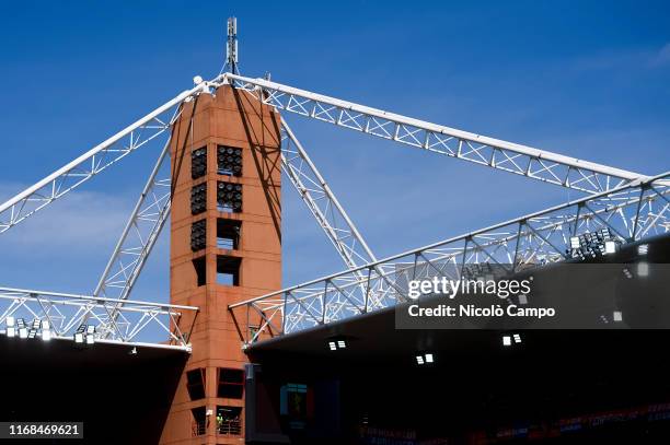 General view of stadio Luigi Ferraris during the Serie A football match between Genoa CFC and Atalanta BC. Atalanta BC won 2-1 over Genoa CFC.