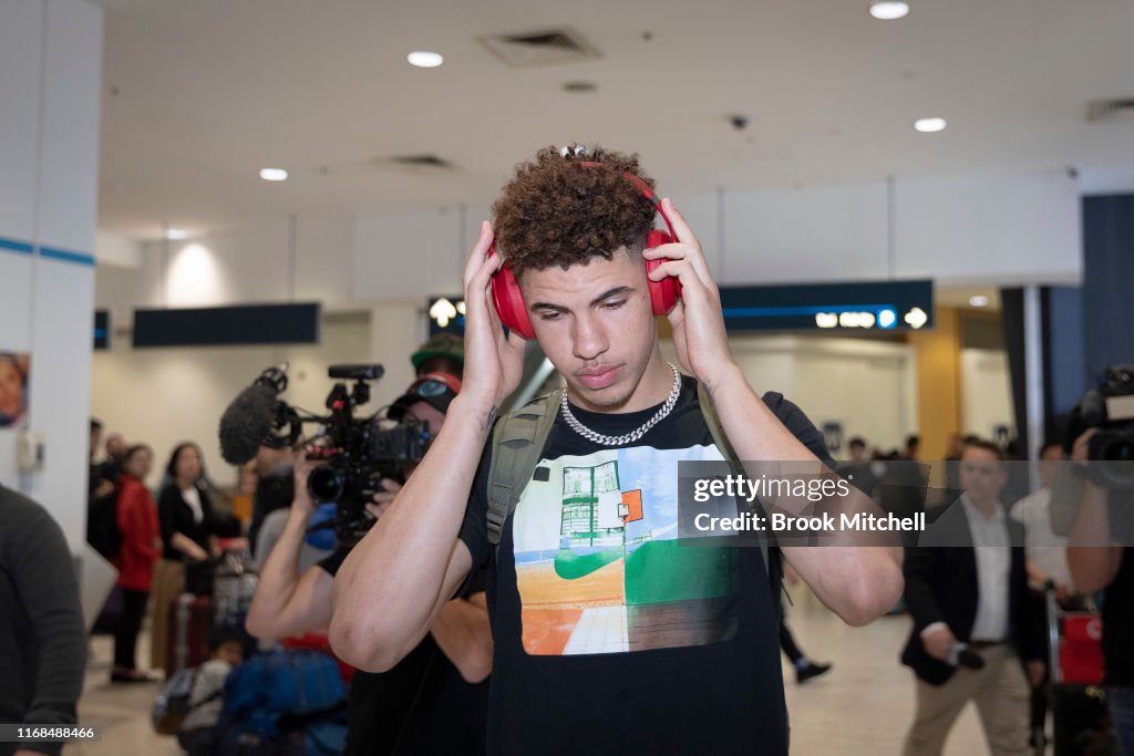 LaMelo Ball Arrives In Sydney Ahead of NBL Season With Illawarra Hawks