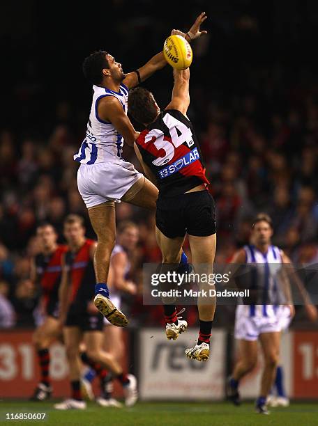 Kyle Hardingham 235 Rd 13 Essendon V North Melbourne Stock Photos, High-Res Pictures ...