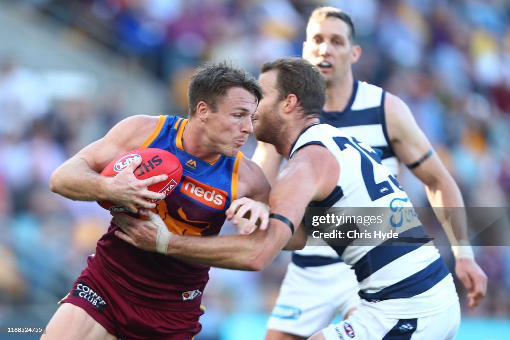 AFL Rd 22 - Brisbane v Geelong