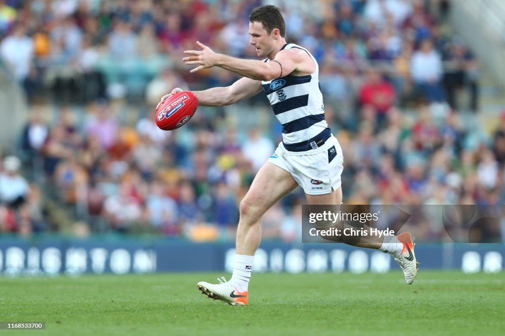 AFL Rd 22 - Brisbane v Geelong