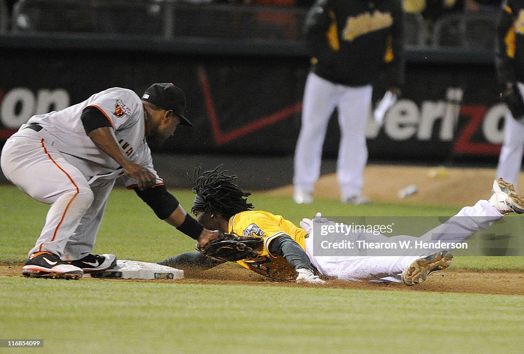 San Francisco Giants v Oakland Athletics