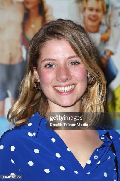 Rieke Seja attends the 'Get Lucky - Sex veraendert alles' premiere at CinemaxX Dammtor movie theater on September 15, 2019 in Hamburg, Germany.