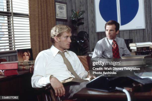 Ken Howard, Ron Rifkin appearing in the ABC tv series 'Adam's Rib'.