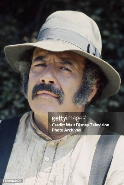 Pernell Roberts appearing on the ABC tv series 'The New Land'.