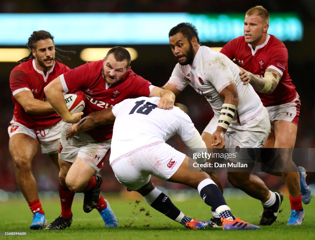 Wales v England - Under Armour Summer Series 2019