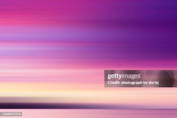 colorful sunset background - kota kinabalu beach stock pictures, royalty-free photos & images