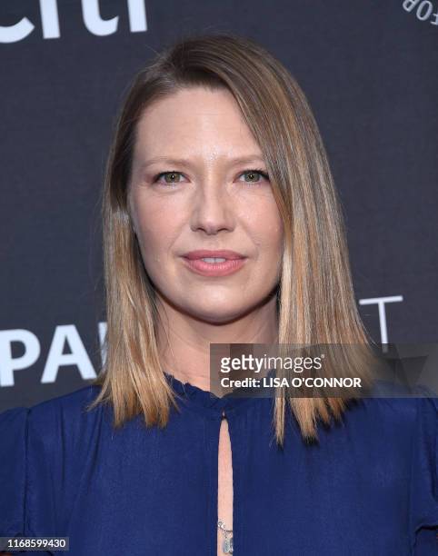 Australian actress Anna Torv arrives for the screening of "Mindhunter" at the 13th annual PaleyFest Fall TV Previews at Paley Center for Media in...