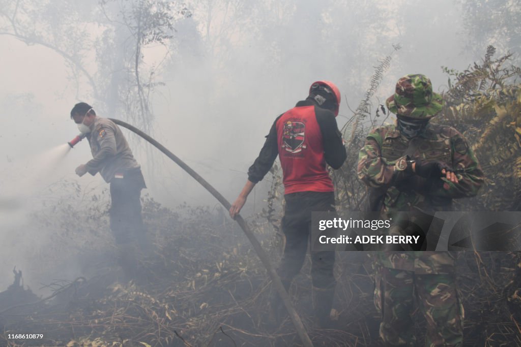 INDONESIA-MALAYSIA-ENVIRONMENT-POLLUTION-FORESTS-FIRE