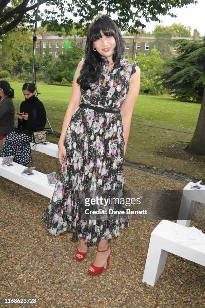 Daisy Lowe attends the Erdem front row during London Fashion Week September 2019 at Grays Inn Gardens on September 16, 2019 in London, England.