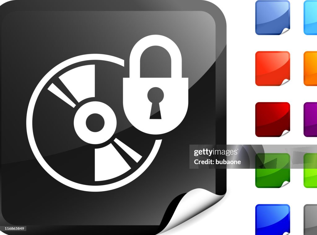 Interlocking Cd Logo Graphic Of A Black And White Logo Cd And A Lock High-Res Vector Graphic ...