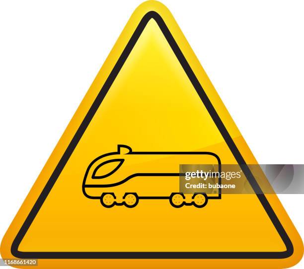 high speed bullet train icon - bullet train stock illustrations