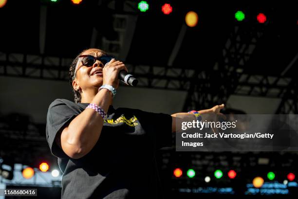 Sirius XM's Director of Reggae Programming Pat McKay hosts the VP Records 40th anniversary celebration at Central Park SummerStage, New York, New...