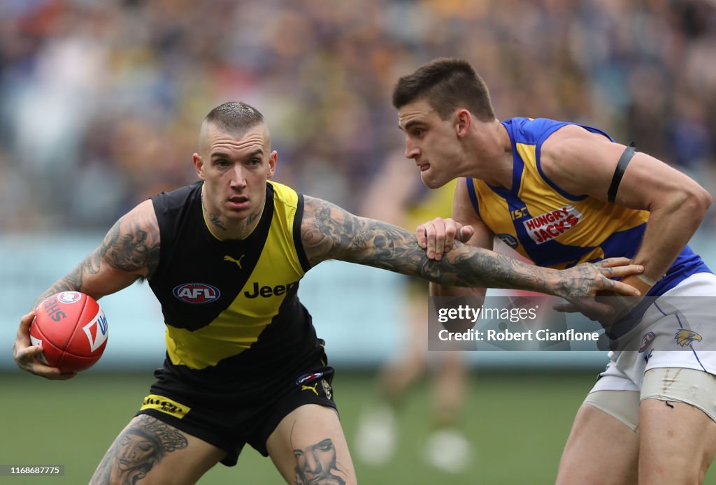 AFL Rd 22 - Richmond v West Coast