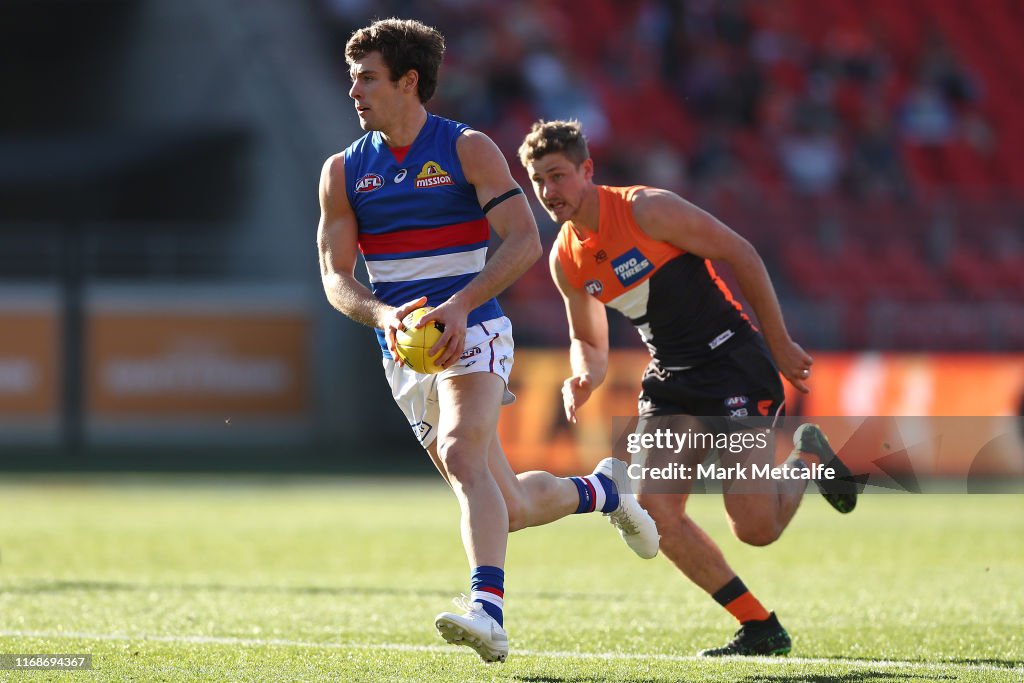 AFL Rd 22 - GWS v Western Bulldogs