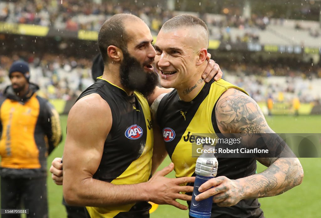 AFL Rd 22 - Richmond v West Coast