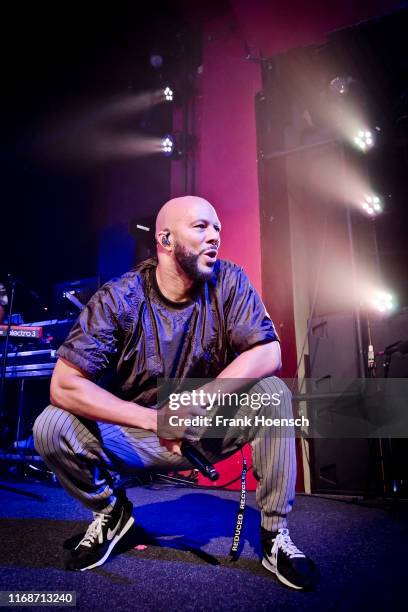 American rapper Common performs live during a concert at the Astra on September 16, 2019 in Berlin, Germany.