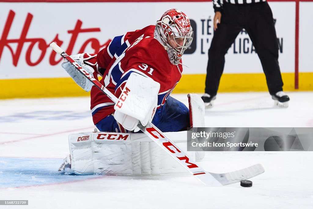 NHL: SEP 16 Preseason - Devils at Canadiens