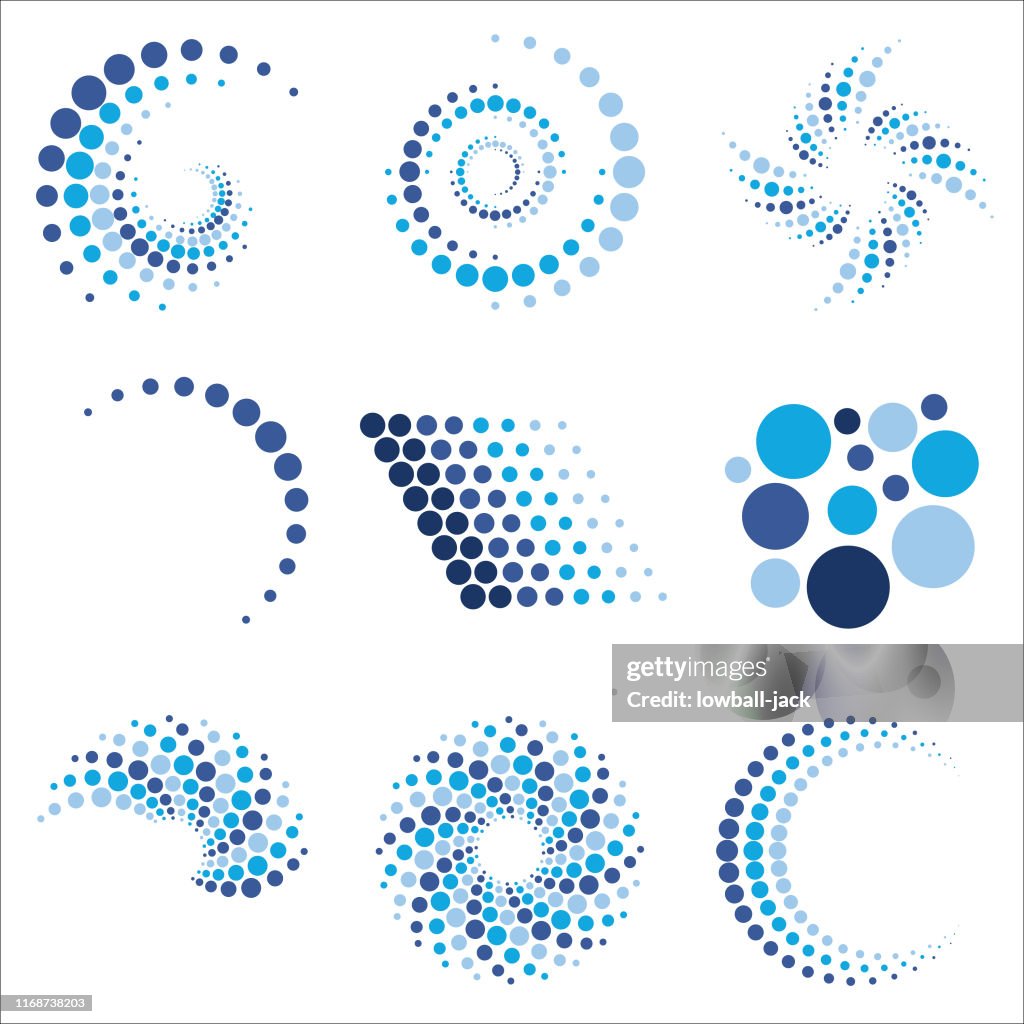 Logo dot patterns 1