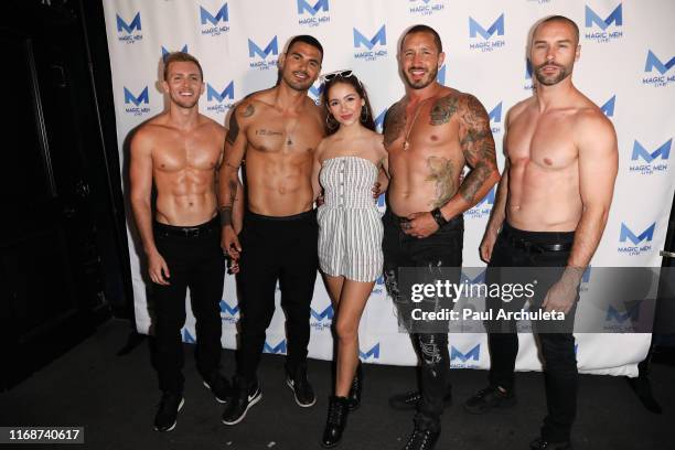 Actress Haley Pullos attends Magic Men Live In Hollywood event at Avalon on August 17, 2019 in Hollywood, California.