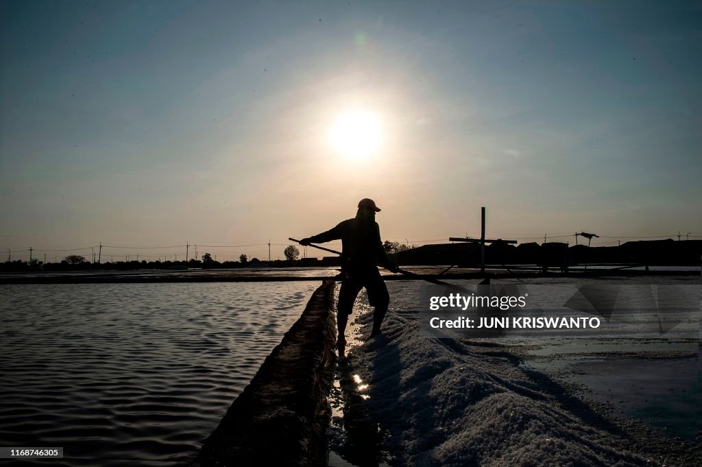 TOPSHOT-INDONESIA-ECONOMY-AGRICULTURE-SALT