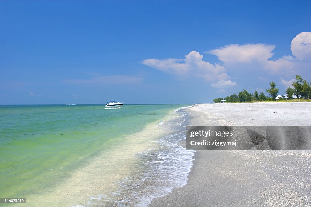 Tropischen Strand-Sanibel Island